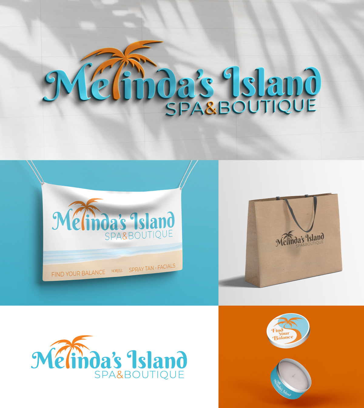 Melinda's Island Logo Design